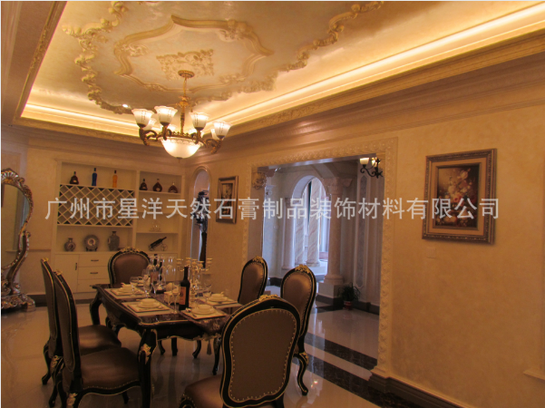 為什么那么多人選擇廣州石膏線模具吊頂？